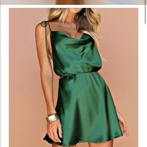 Sisters the label silk mini dress